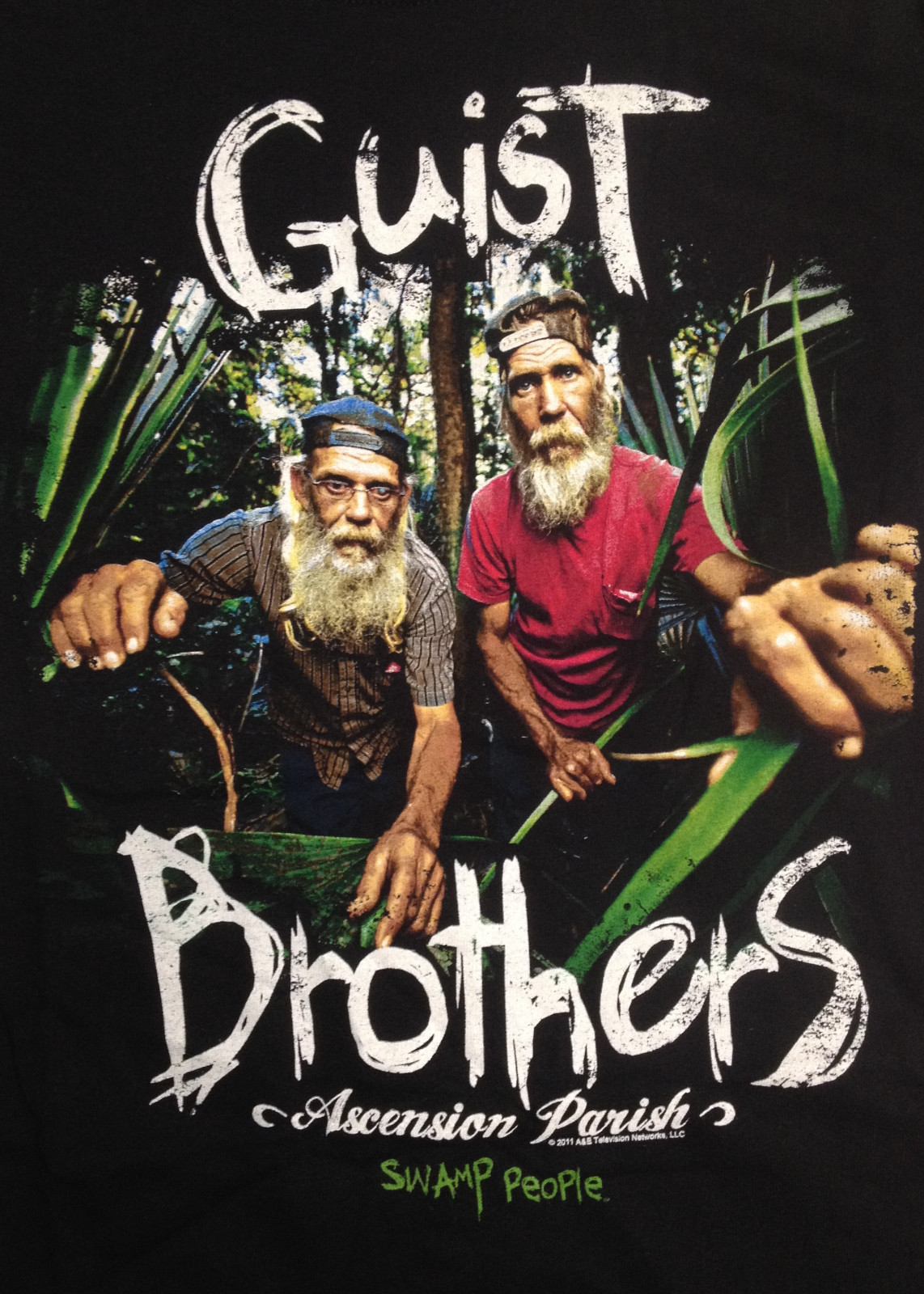 History’s Swamp People – Guist Brothers Glen & Mitchell T-Shirt “Gator Done”