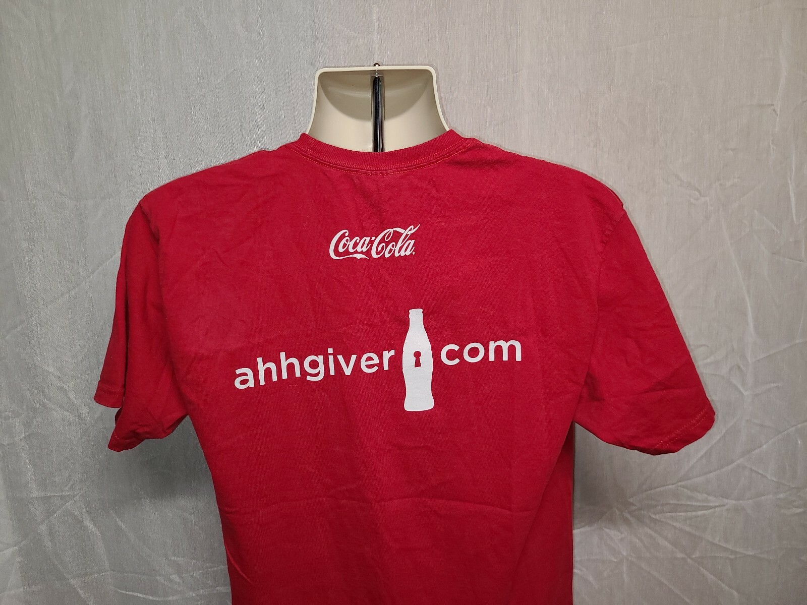 Coca Cola You didnt Hear it from Me Adult Large Red TShirt gallery