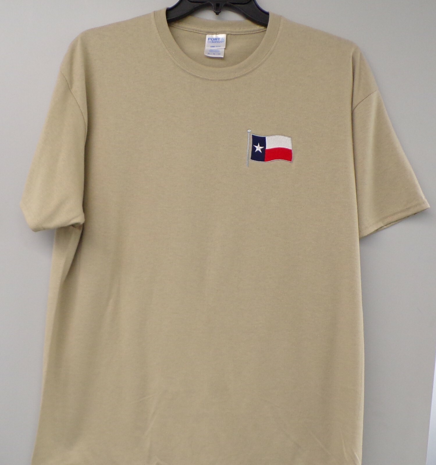 Texas Flag Embroidered T-Shirt S-6XL, LT-4XLT Lone Star Republic New gallery