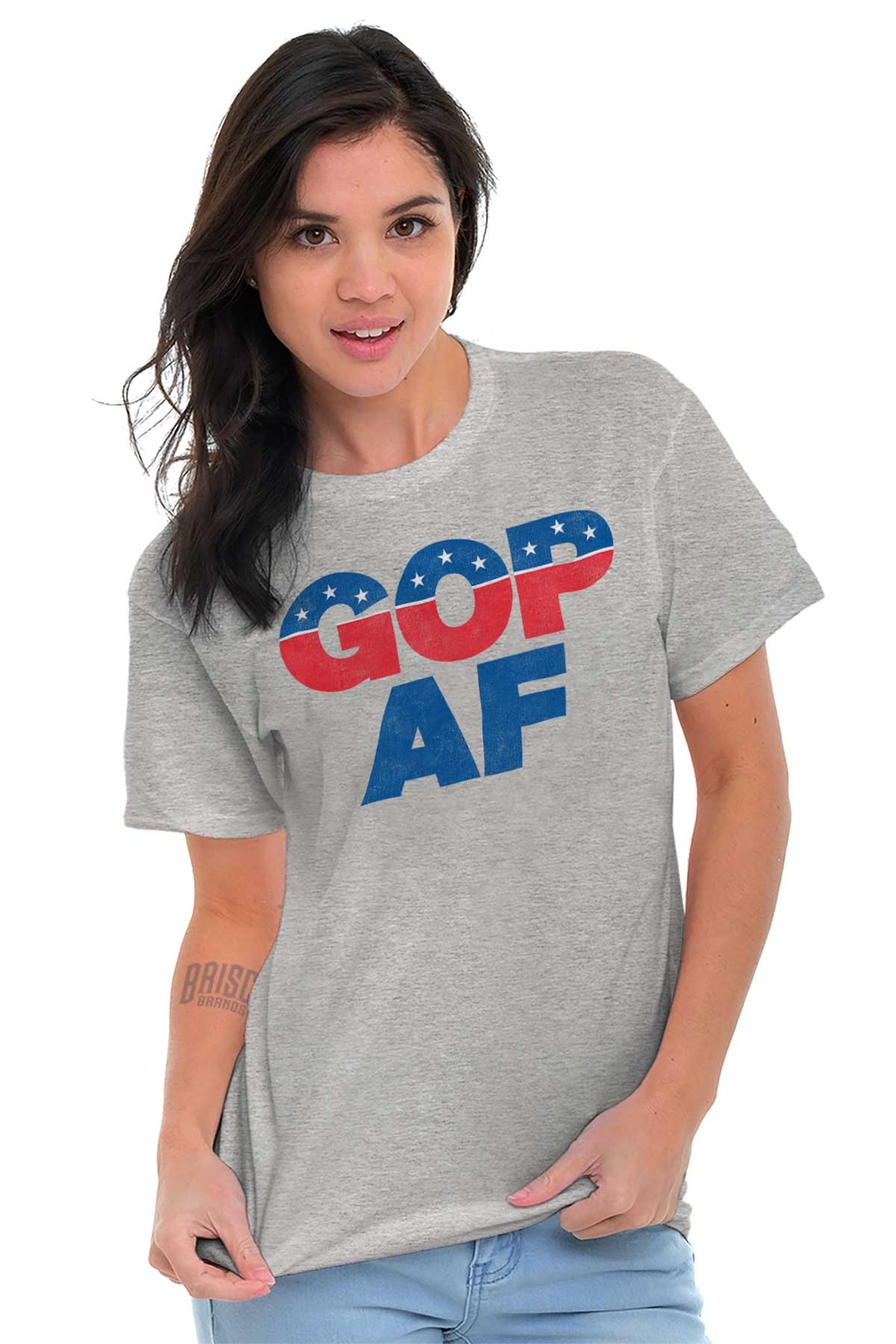 GOP AF Republican Conservative Right Wing Patriotic MAGA Classic T Shirt Tee gallery