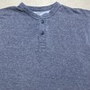 L.L. Bean Two-Layer River Driver's Shirt Sz L Tall Blue Wool Blend Henley gallery