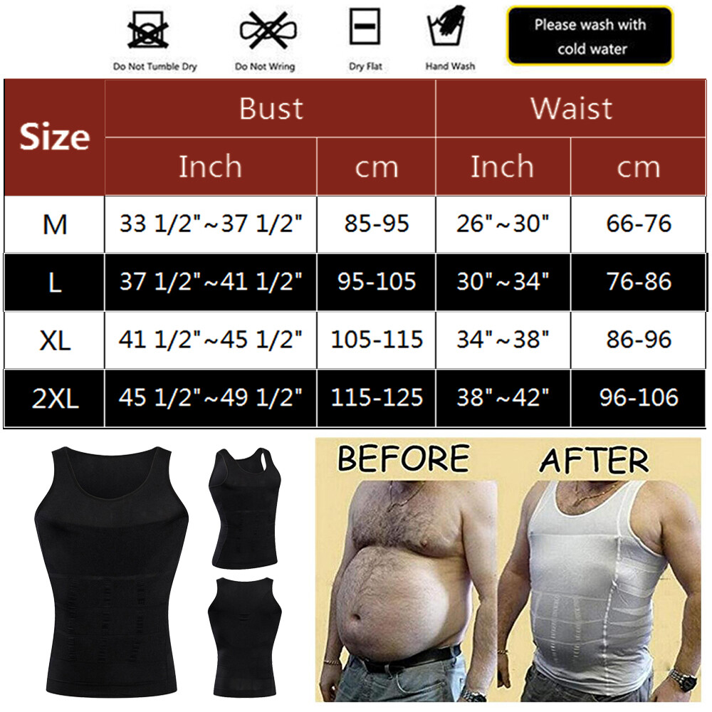 FAJAS PARA HOMBRES FAJA REDUCTORA DE HOMBRE MEN BODY SHAPER ABDOMEN CONTROL VEST gallery