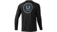 HUK Circle Scatter Pursuit Long Sleeve Shirt H1200470-CHOOSE YOUR COLOR AND SIZE