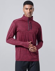 3-Pack Men’s Quarter-Zip Pullover – Lightweight Long Sleeve Athletic Jackets,…