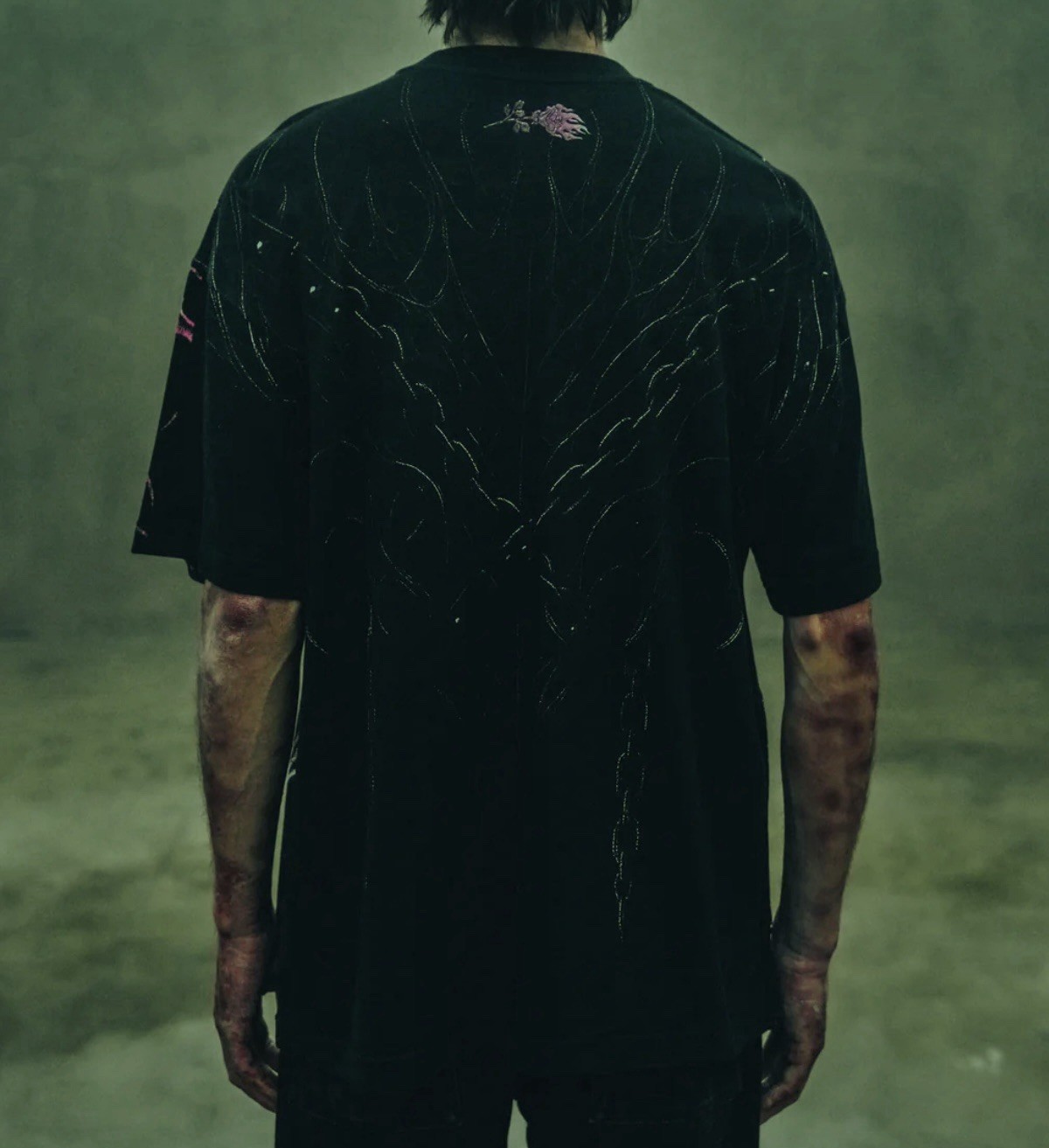 VOID SMILE AMERICAN CLASSIC OVERSIZED TEE IN BLACK Size XL gallery