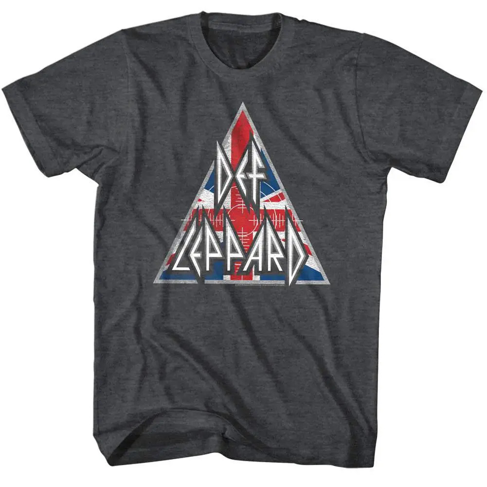 Def Leppard Union Jack Logo Men's T Shirt gallery
