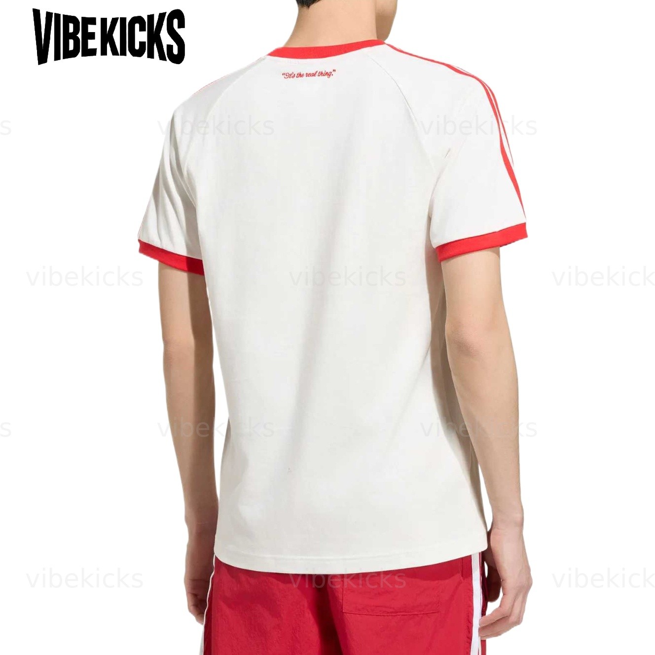 Adidas Originals X Coca Cola T Shirts Men's White Crew Neck Moderate KY2114 New gallery