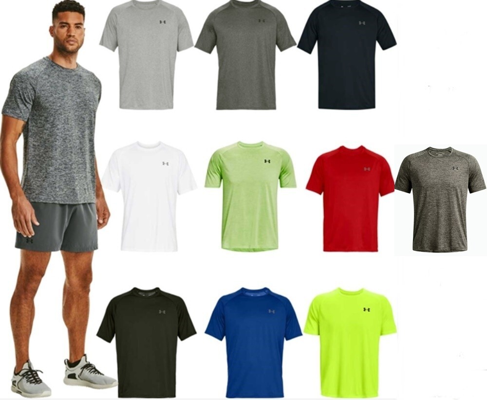 Under Armour T-Shirt Men’s Short SleeveTech 2.0  PLUS Size XL to 5XL Tee 1326413