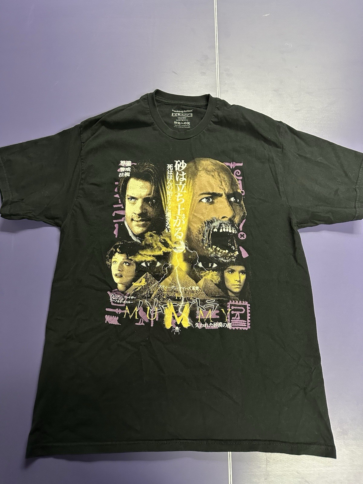 Rucking Fotten THE MUMMY Movie T-Shirt XL Brendan Fraser CON EXCLUSIVE RELEASE gallery