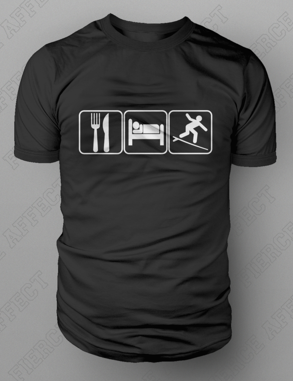 Eat Sleep Surfing T-Shirt Surf Board Wax Grommet Surfboard Longboard M-XXL NEW gallery