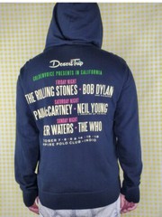 Official Desert Trip 2016 Black Zip Hoodie XL