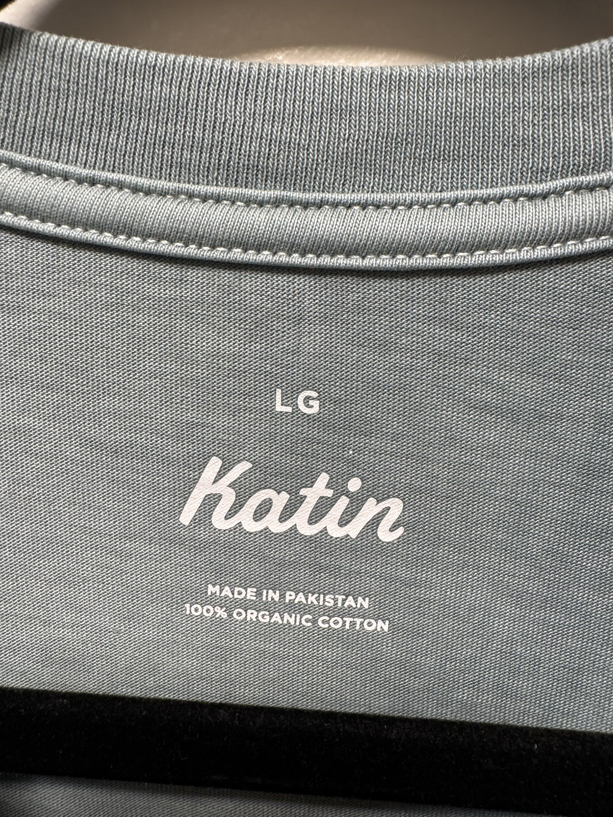 Katin large Men T-shirt Logo 100% Organic Cotton Air Force Blue gallery