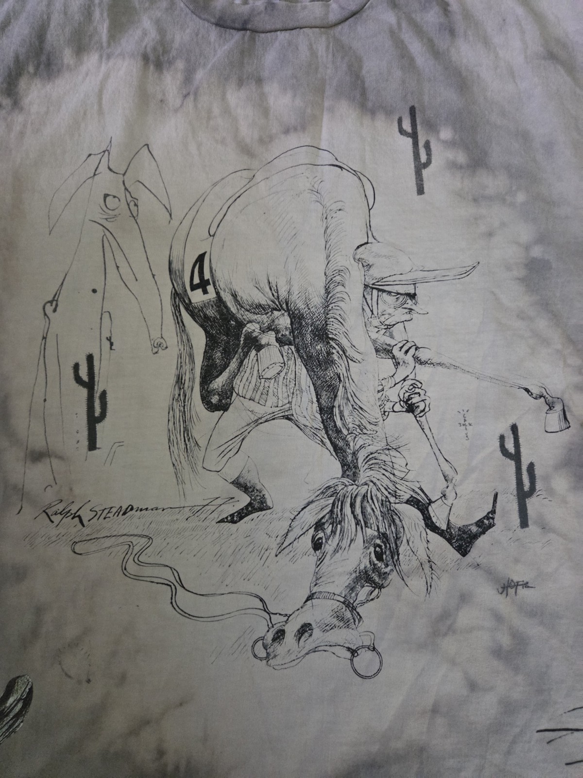 Travis Scott Cactus Jack x Ralph Steadman “Fear” Tee XXL Limited Edition gallery