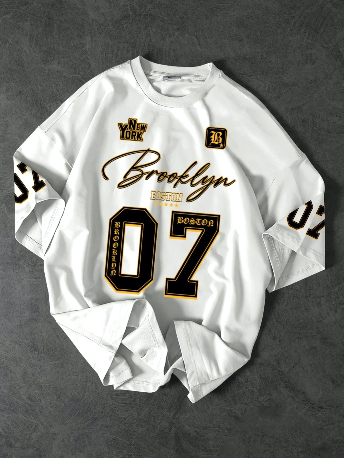 Brooklyn 07 Graphic Tee Hip Hop Streetwear New York Urban Boston T Shirt XS-4XL gallery