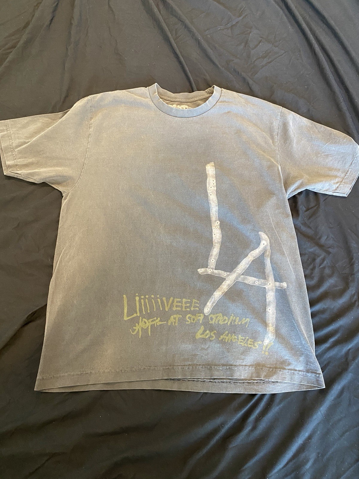 Travis Scott Utopia LA Exclusive Tee Live at Sofi Merch NEVER WORN XL gallery