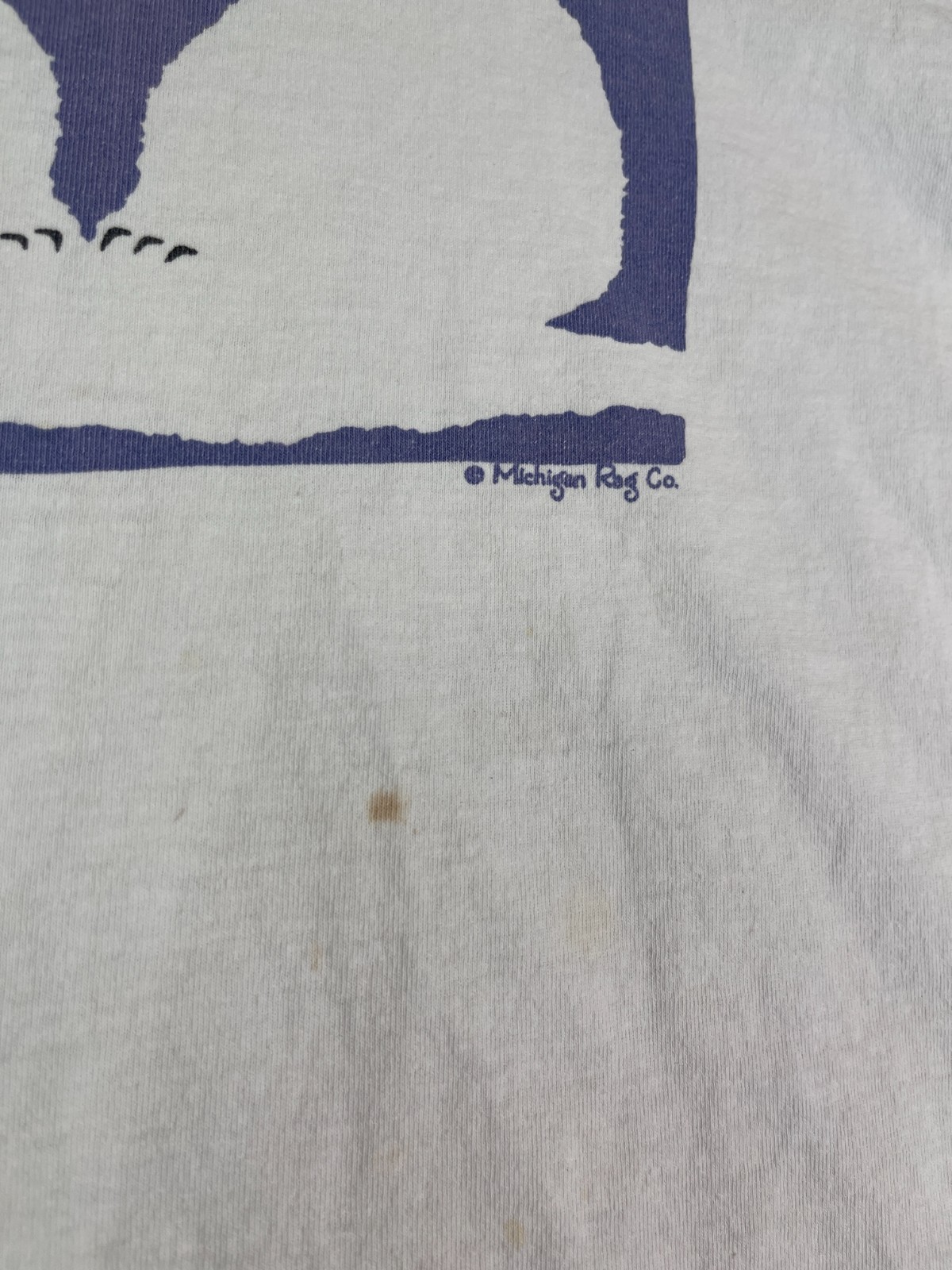 VINTAGE Polar Bear Shirt Adult Medium White Single Stitch Graphic Tee Art 90s gallery