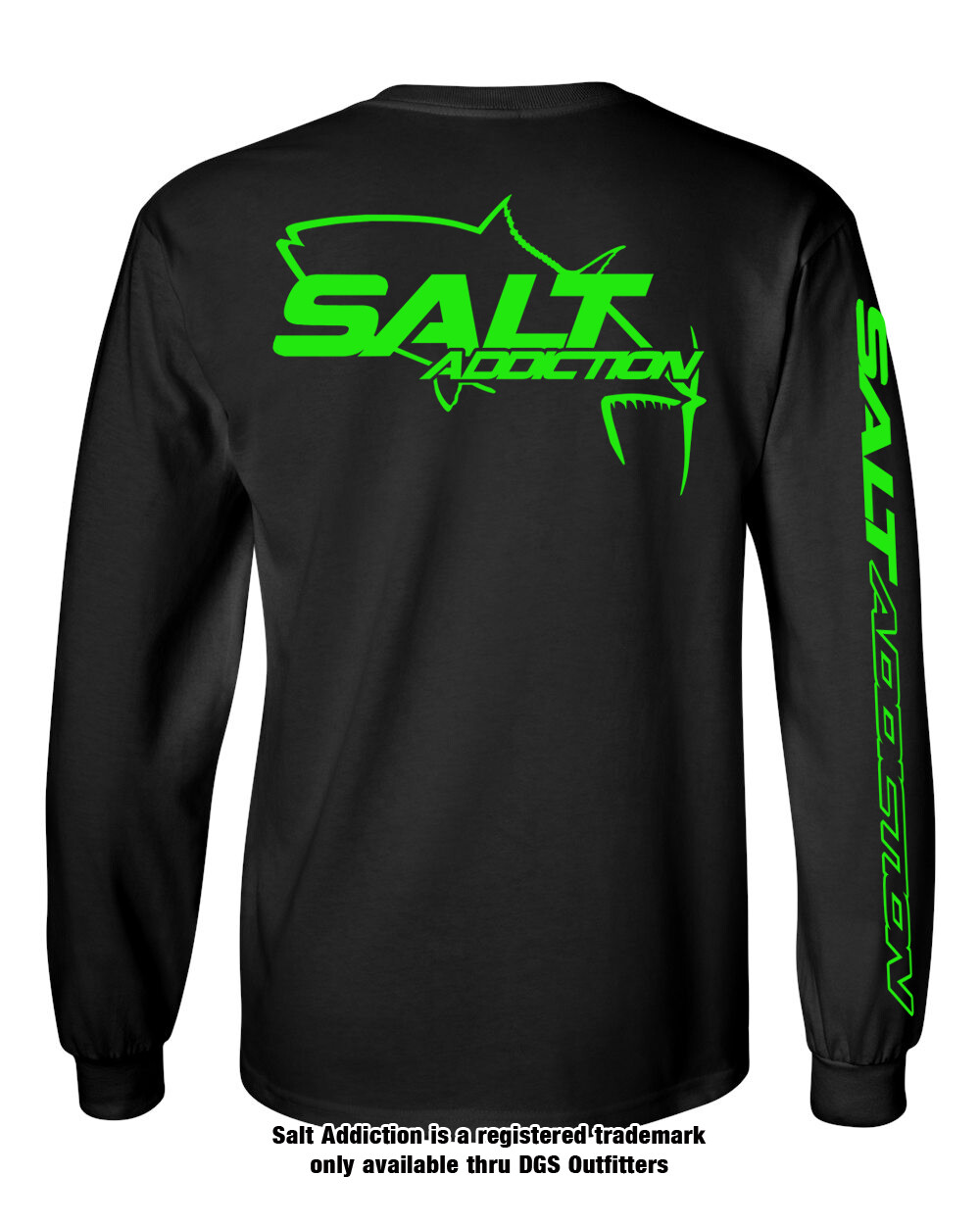 Salt Addiction t shirt long sleeve saltwater fishing apparel Tuna life reel gallery