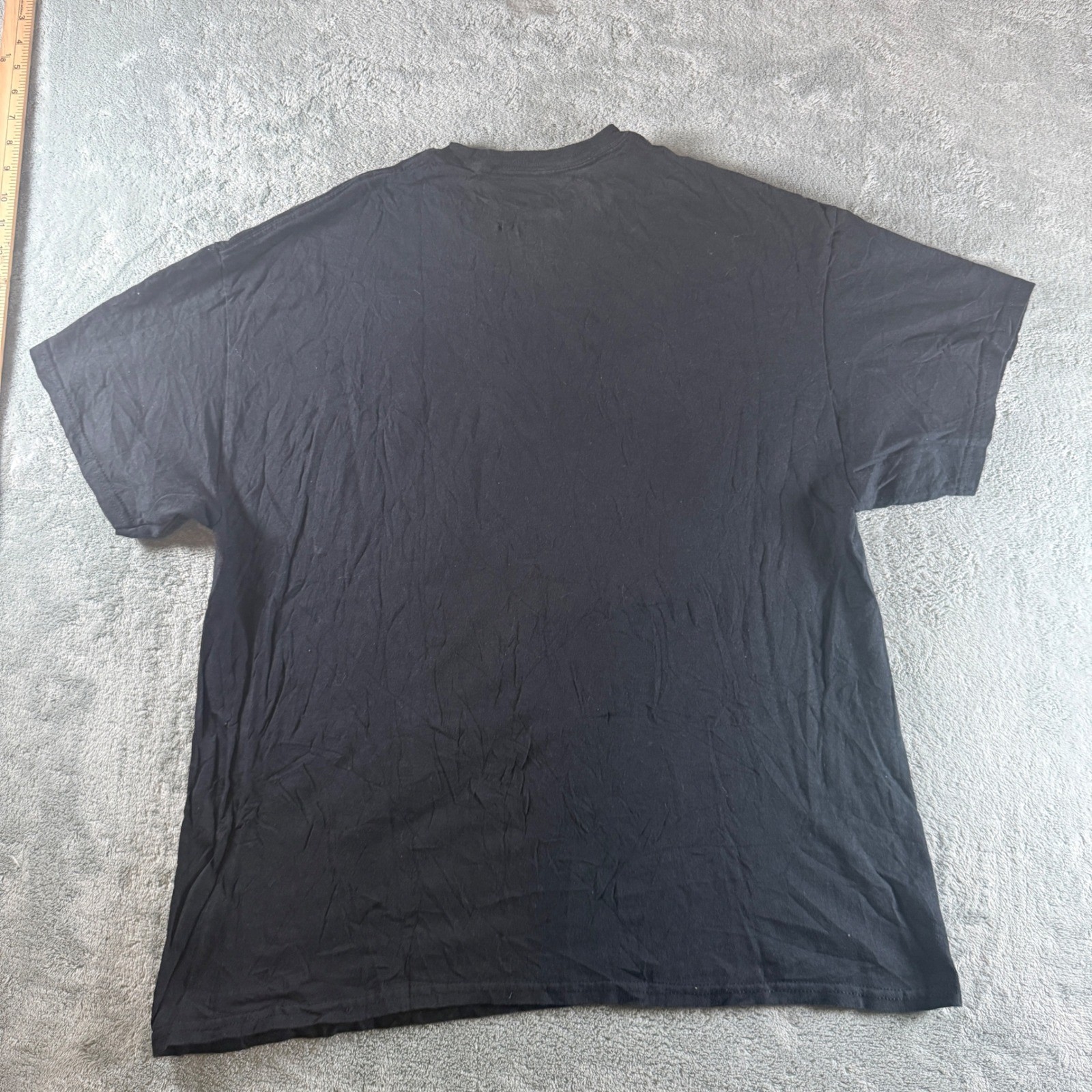 Fila Mens Black Graphic Logo T-Shirt Short Sleeve Cotton Tee 1XL gallery