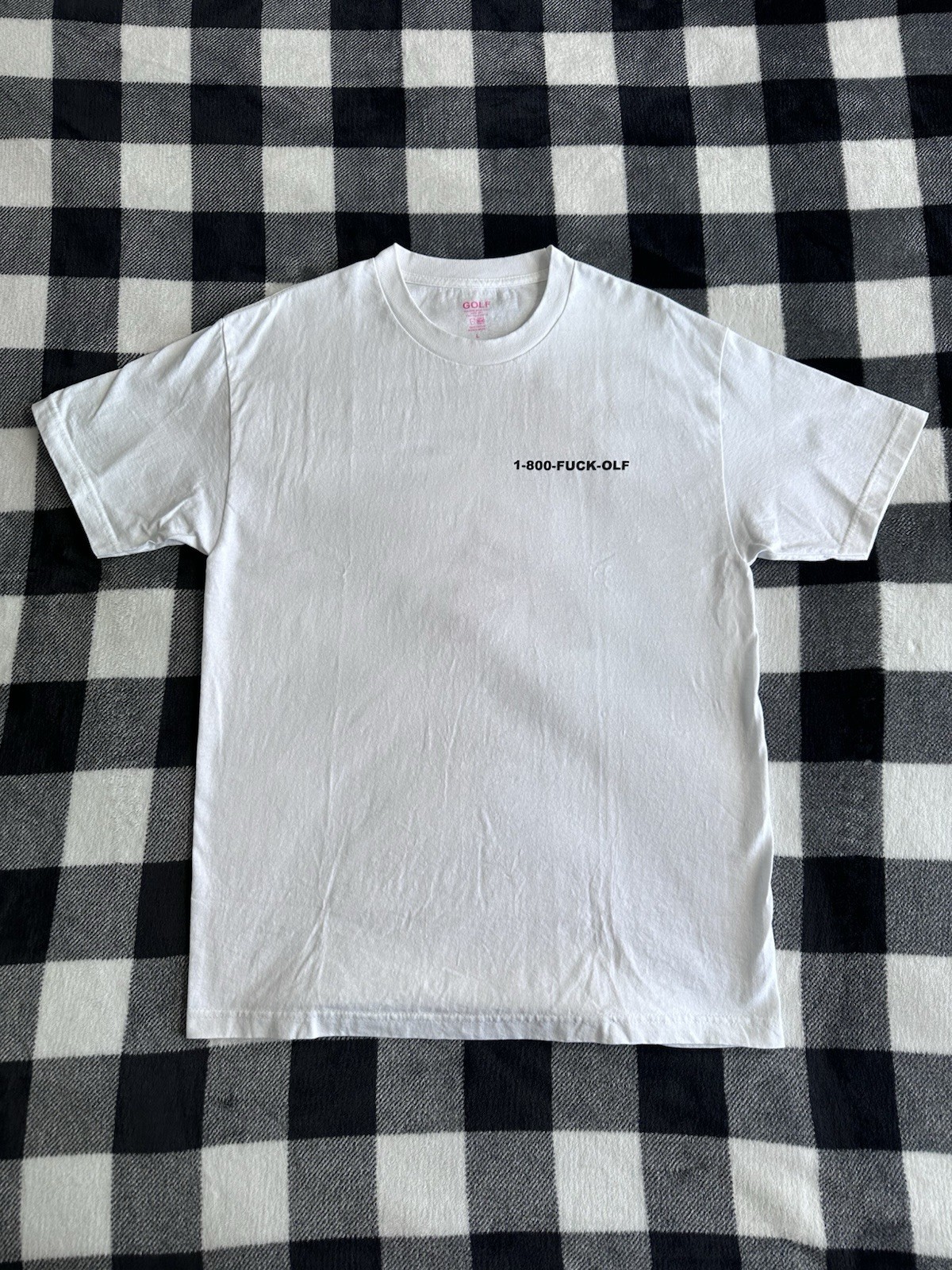 Golf Wang Rhonda Tee White Large NWOT! gallery