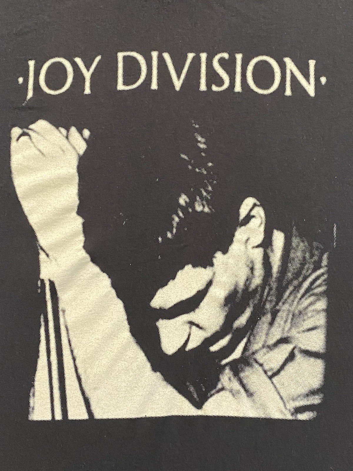 Joy Division Band T-Shirt Size L Black Unisex Ian Curtis Dark Goth Punk Rock gallery