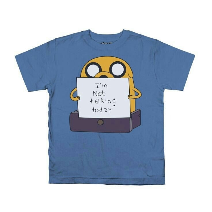 Jake the Dog “I’m Not Talking Today” Unisex T-shirt S-5XL