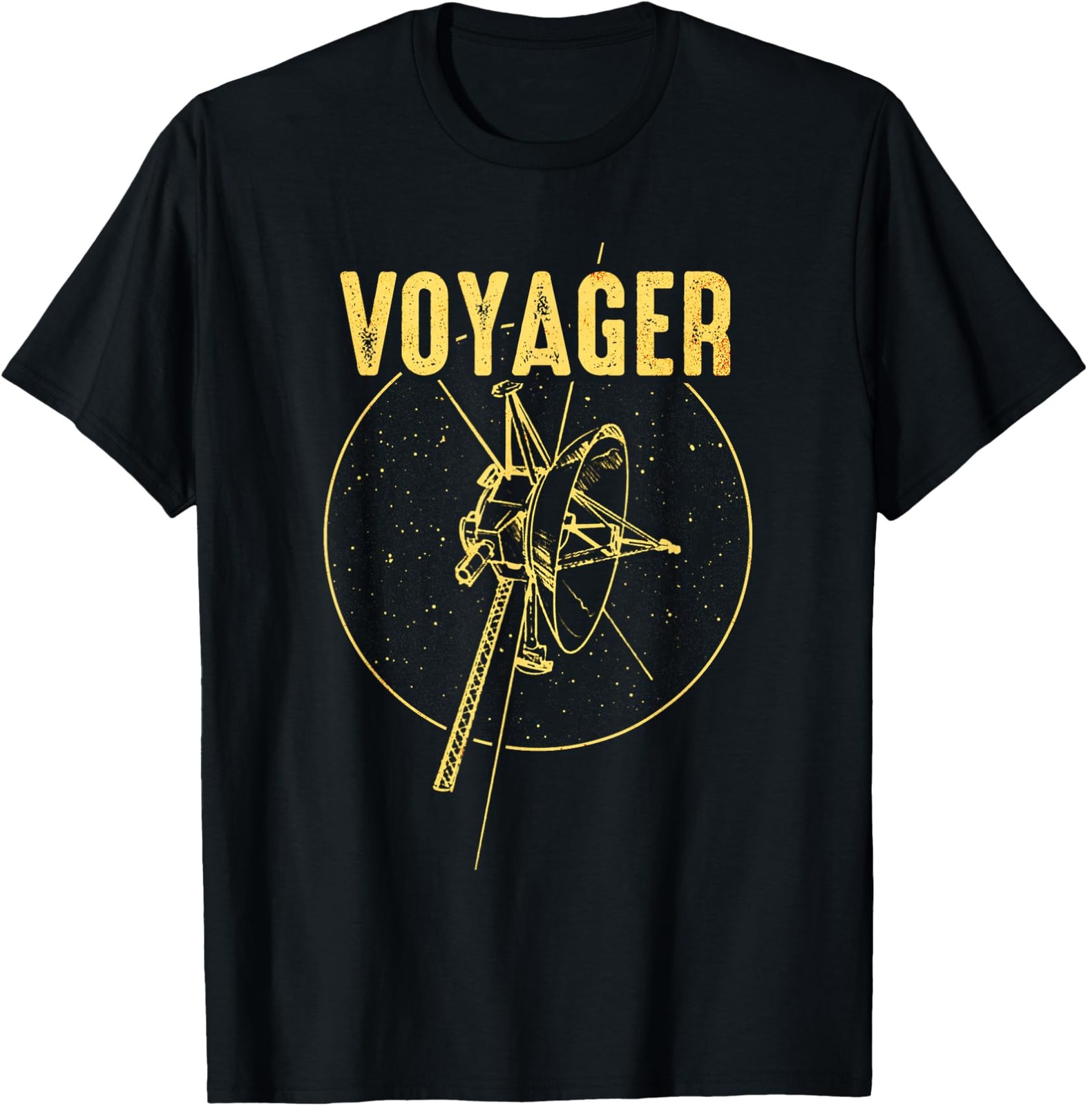 Voyager 1 & 2 Space Probe Solar System Astronomy Spaceflight T-Shirt S-5XL