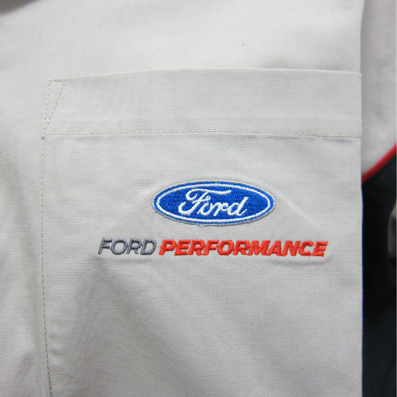 Ford Performance Pit Mechanic Button Down Work Crew Shirt Official Licensed gallery