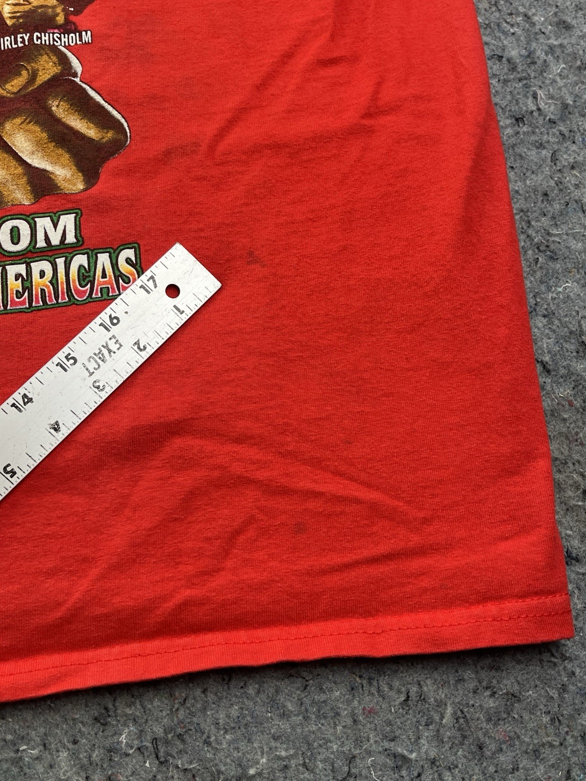 Black History “From Slavery to Freedom” Gildan 4XL Red T-Shirt Double Sided gallery