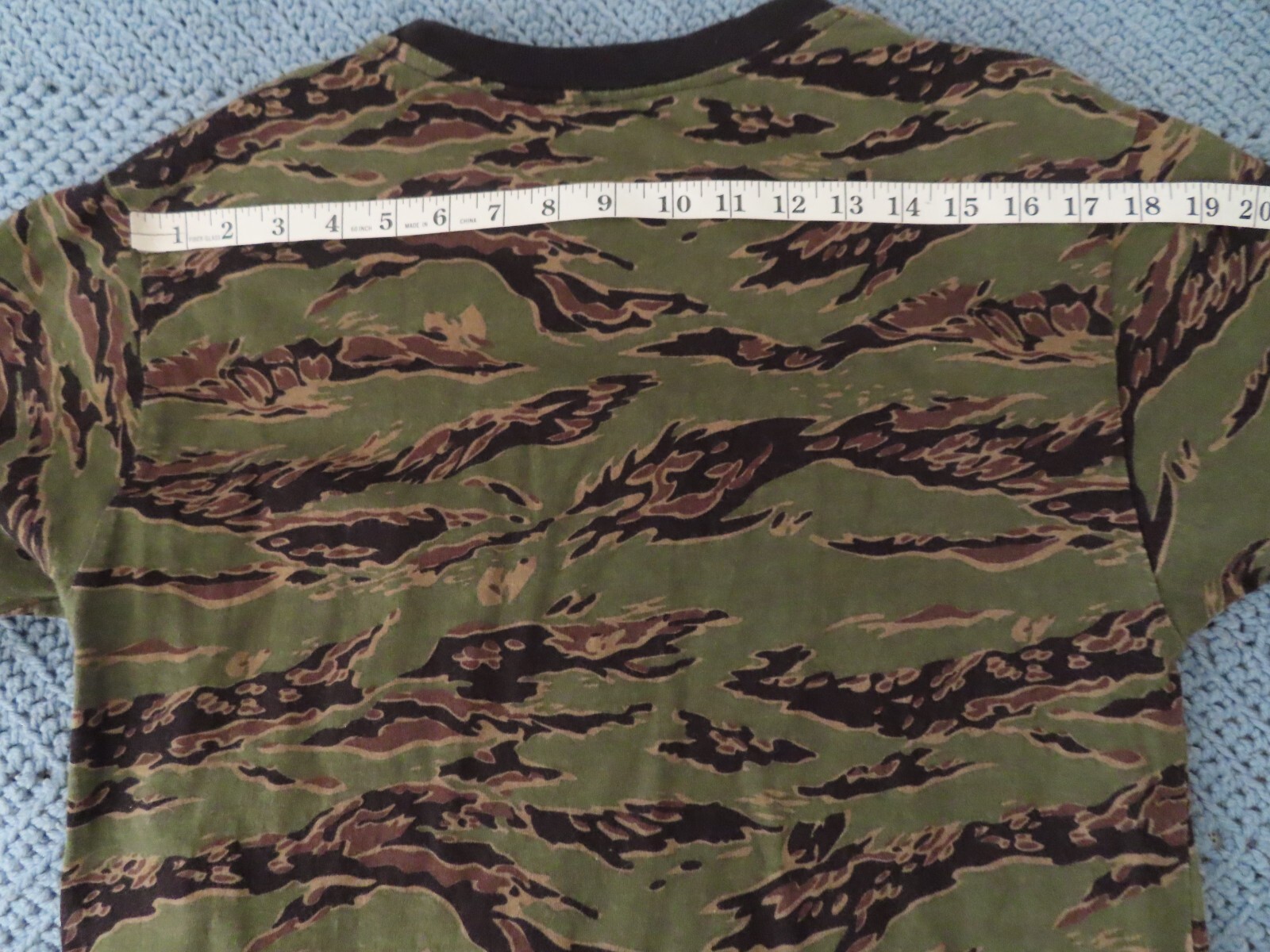 rare Wutang Brand Limited Men's camo T-Shirt M made in usa gallery