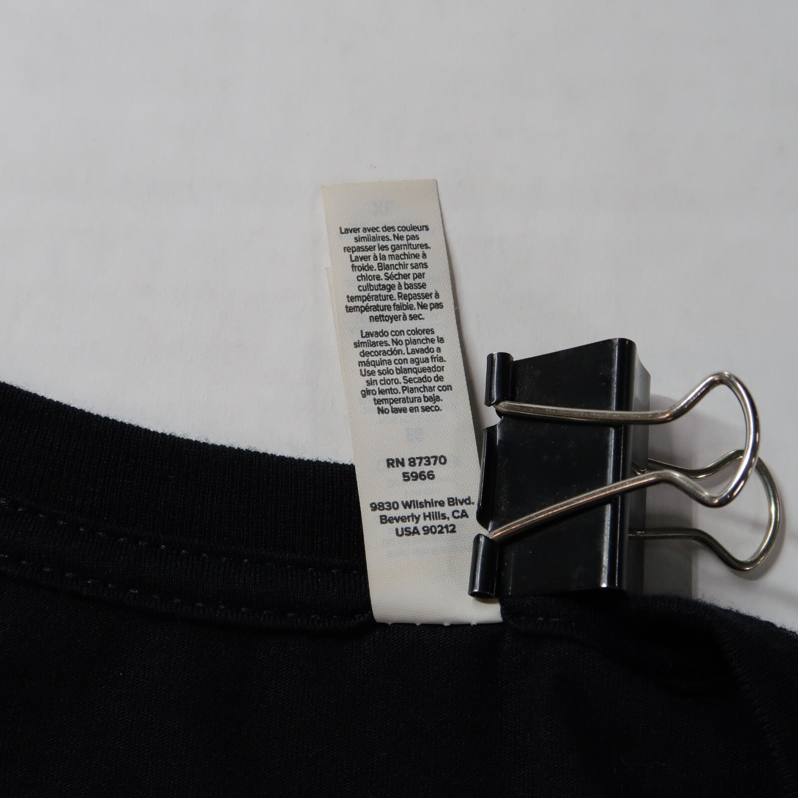 Bella + Canvas Tee Shirt Thrivent size XL black polyester/cotton/rayon gallery