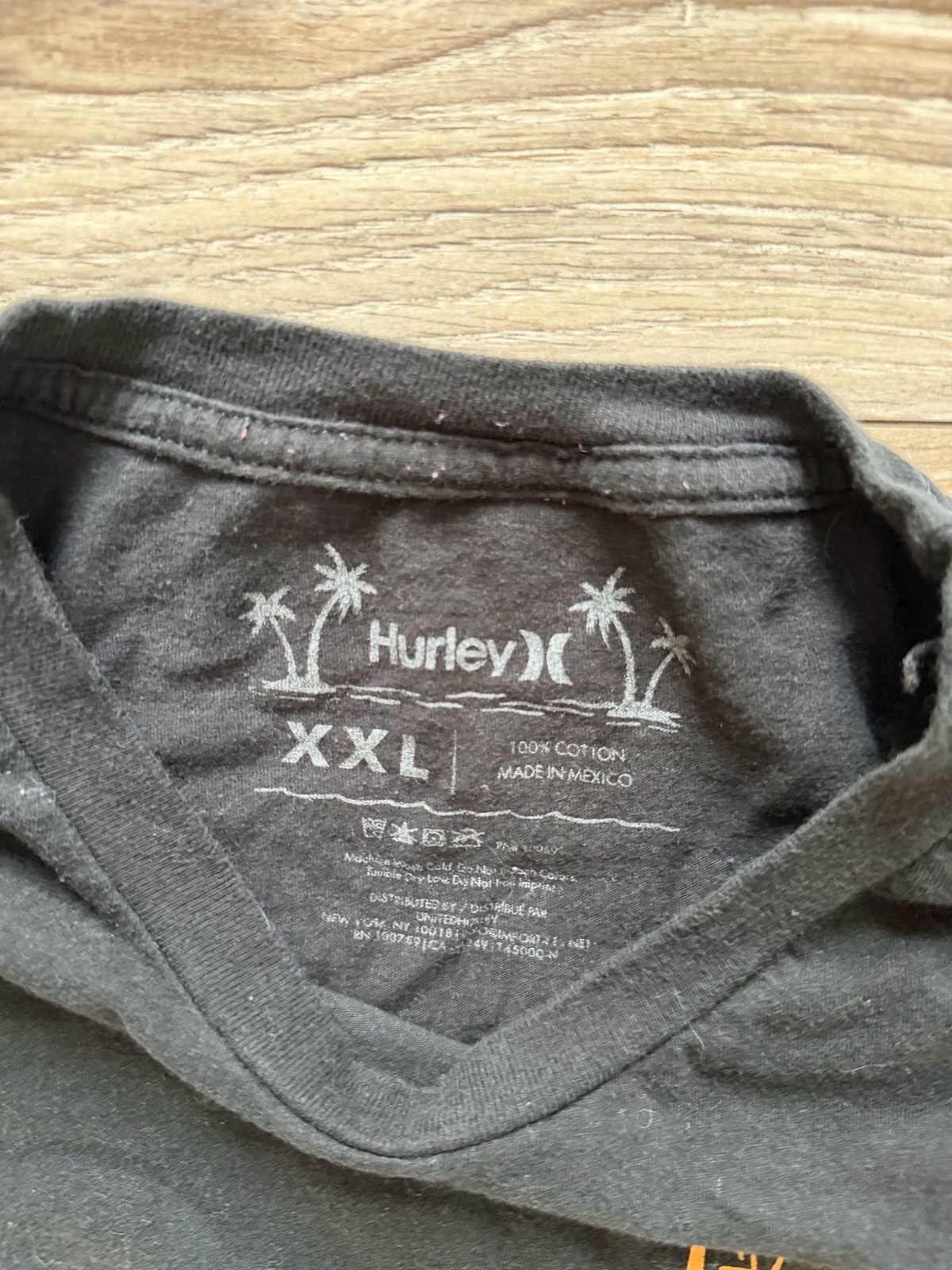 Hurley Surf and Supply Graphic T-Shirt XXL Black gallery