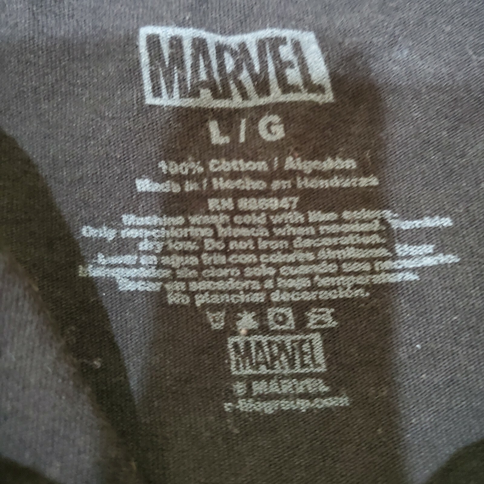 Marvel Surronded by Greatness Shirt Men L Short Sleeve Deadpool Black Cotton Tee gallery