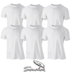 Sada Crew-Neck T-shirt Sort-sleeve (6pc)