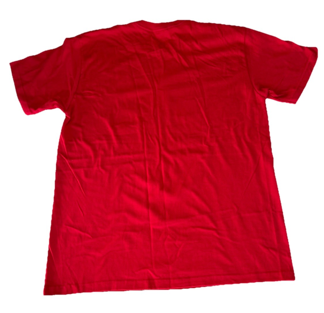 Supreme Mens Medium TMNT Raphael Bandana Shirt Red Teenage Mutant Ninja Turtle gallery
