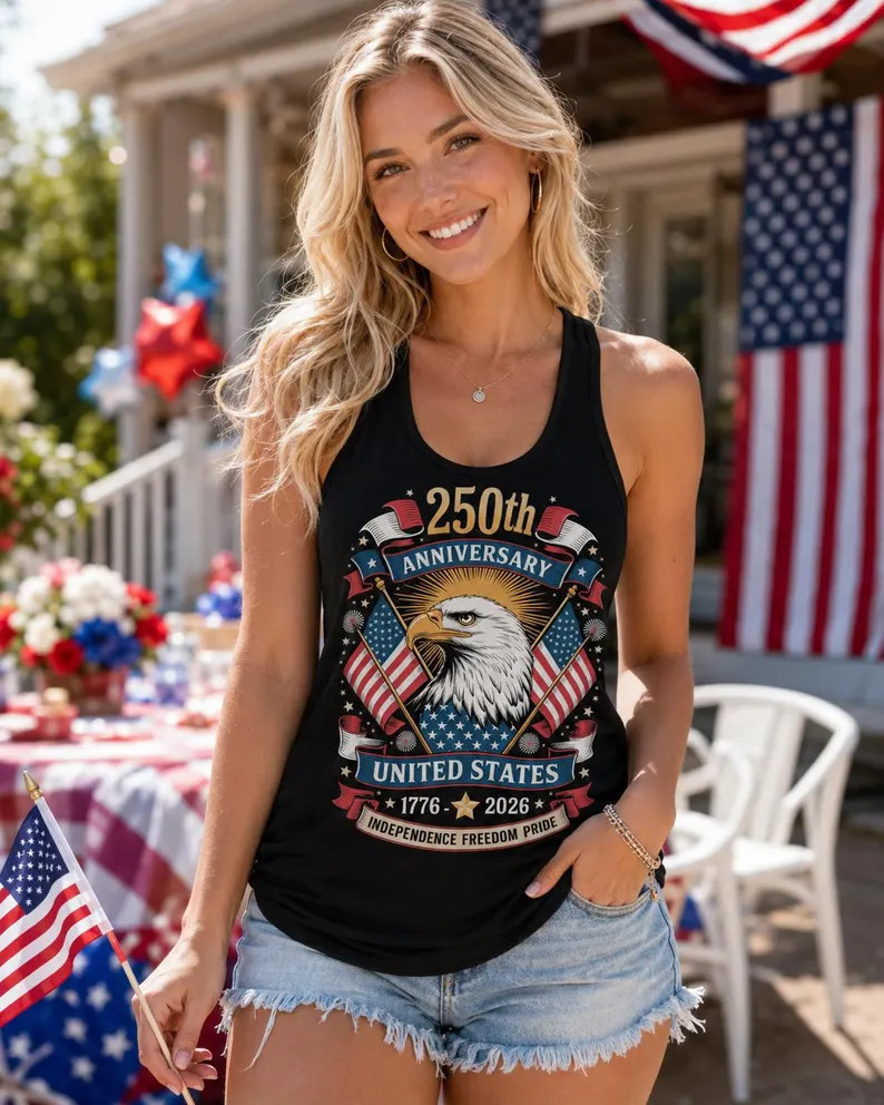 USA 250th Anniversary Womens Tank Top gallery