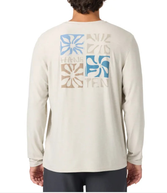 New Hang Ten Men’s Long Sleeve Sun Tee Shirt UPF 50+ Quick Dry Stretch NWT gallery
