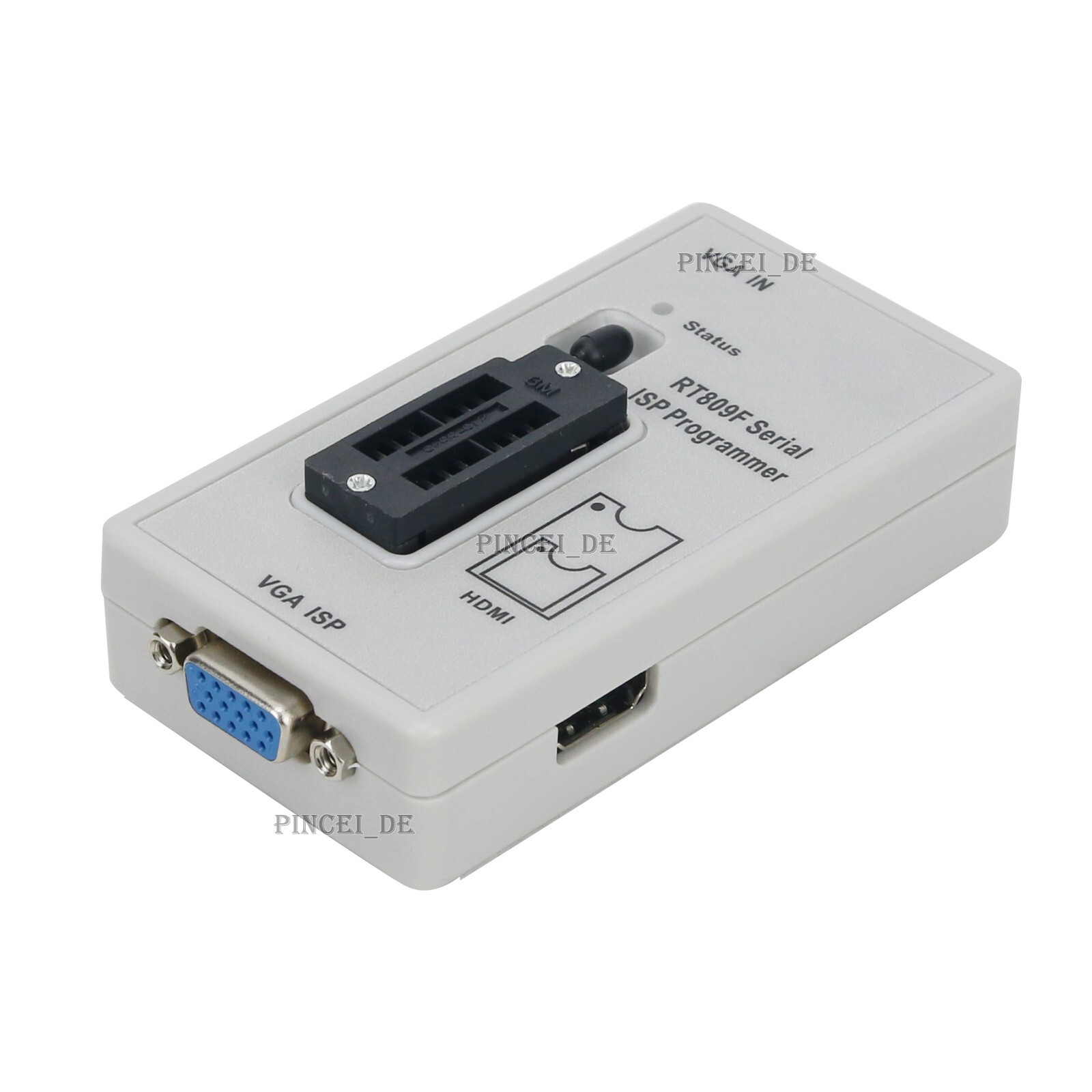 RT809F ISP ProgrammerSmart Read-Write Program LCD Programmer w/11Socket Adapters