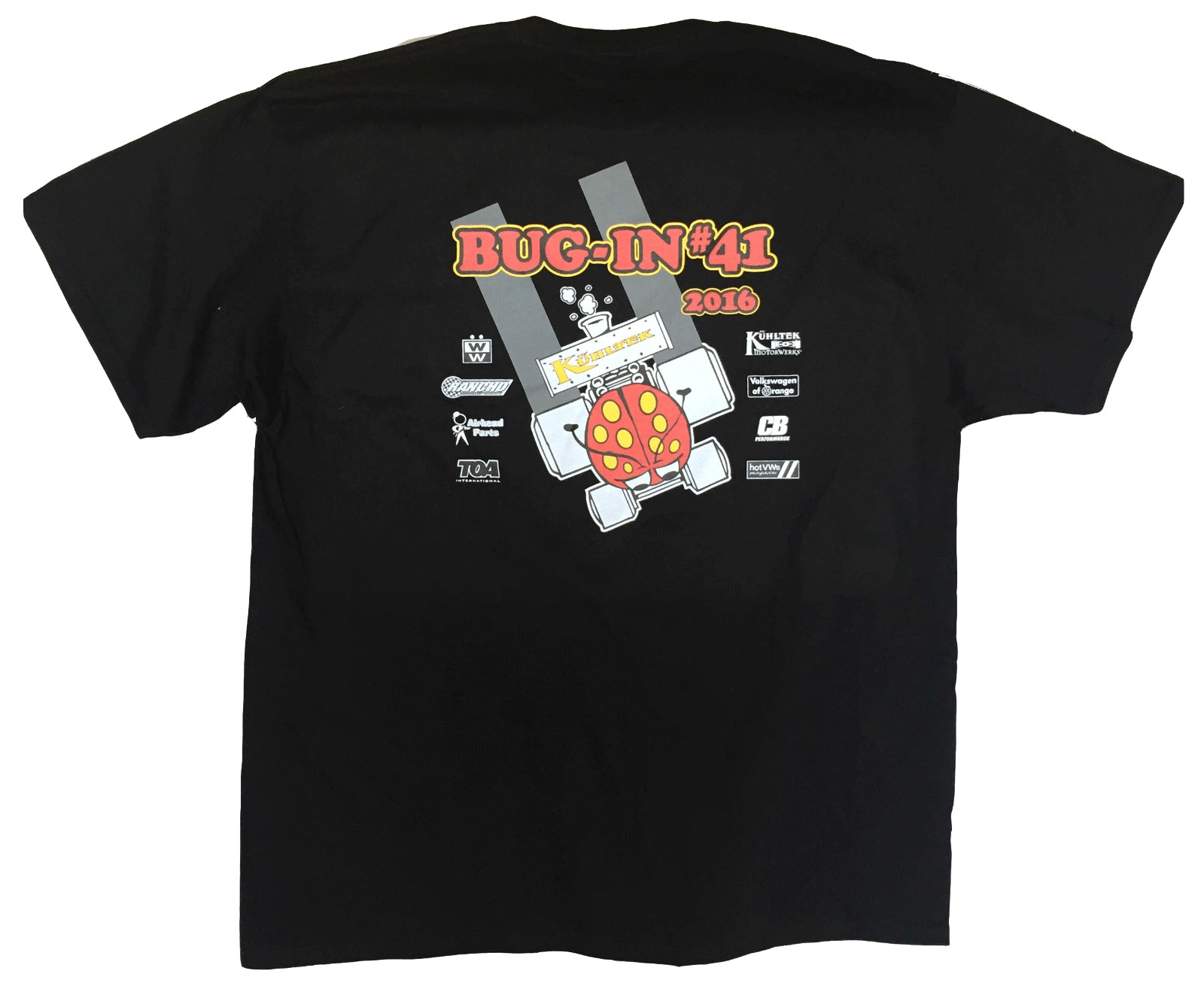 2016 BUG-IN 41 Event T-Shirt – Volkswagen – VW – Air Cooled – Cal Look