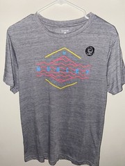 HURLEY MENS TIDES BLENDED SHORT SLEEVE ULTRA SOFT T SHIRT SIZE MEDIUM NWT