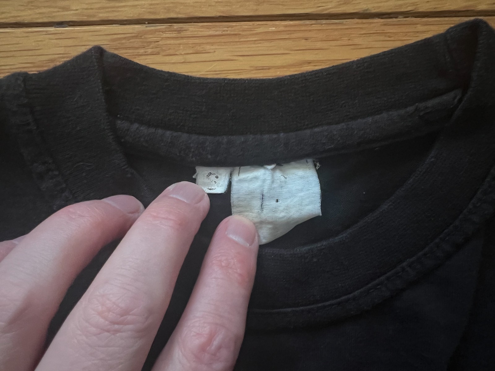 Vintage Frank Frazetta Signature Black Shirt - Size Small (S), See Measurements gallery