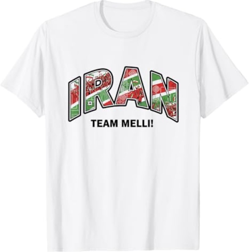 Soccer Fan Shirt 2026 Iran Team Melli Supporters T-Shirt gallery