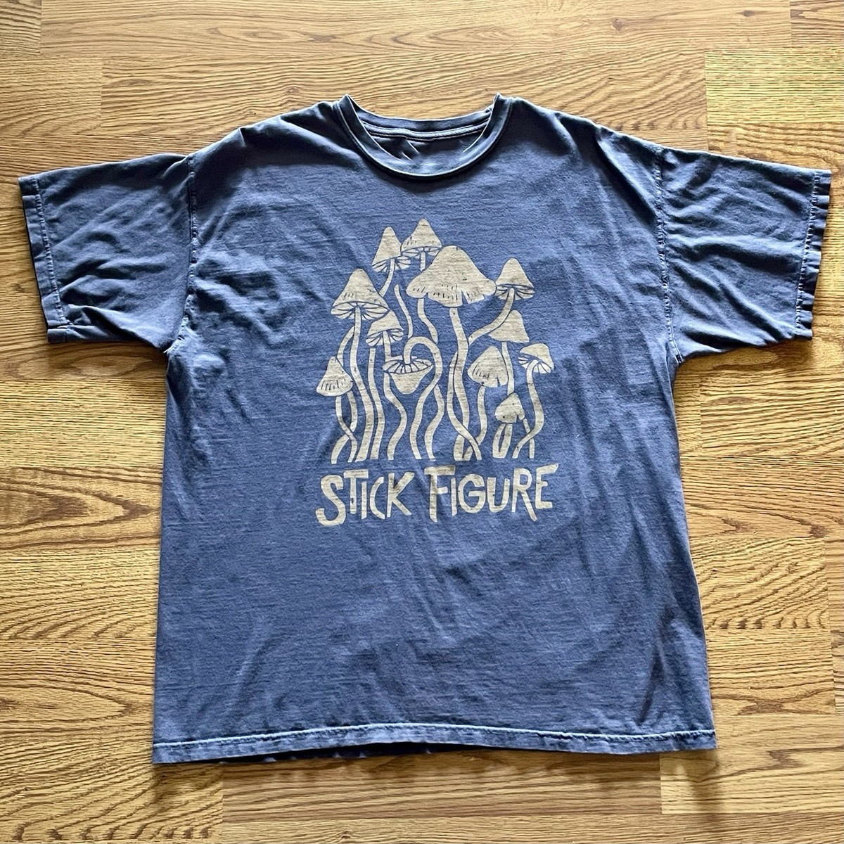 Collection Stick Figure band Navy color Gift Funny All Size Tee C59.256 gallery