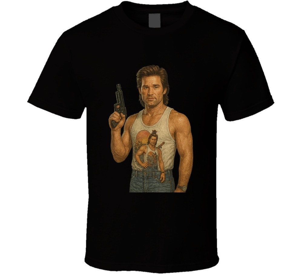 Big Trouble In Little China Jack Burton Retro Caricature Movie T Shirt gallery