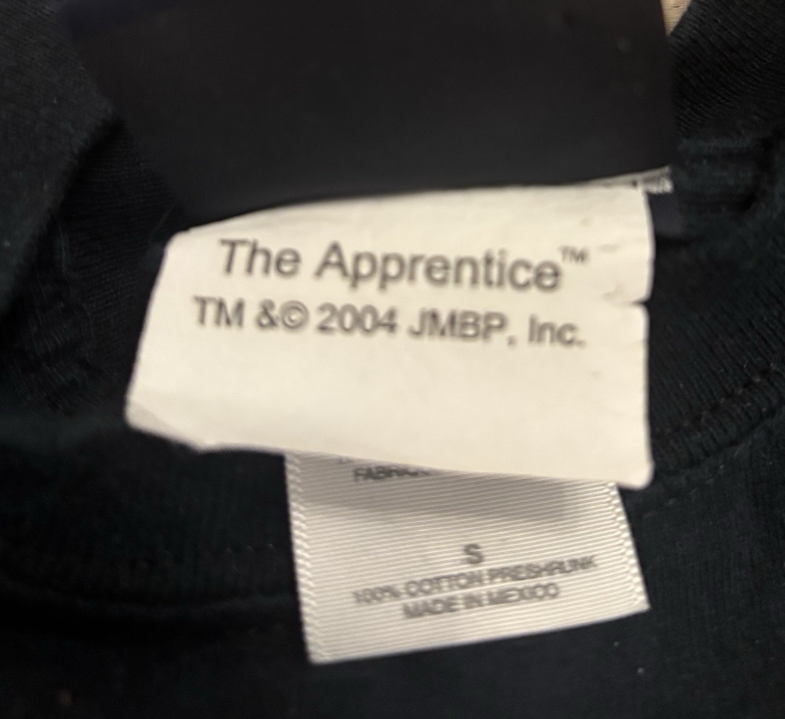 VINTAGE The Apprentice Shirt Adult S Black You're Fired Donald Trump NBC Store gallery