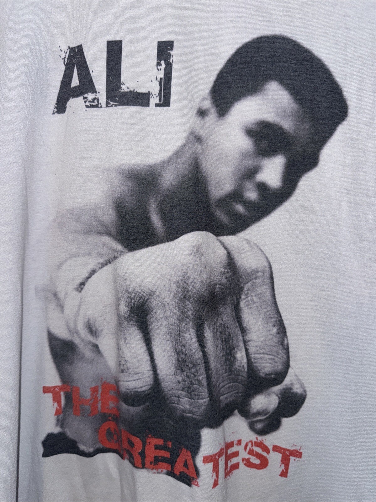 MUHAMMAD ALI shirt, THE GREATEST BOXING, Size L, Enjoy FAST Same Day Ship RARE gallery