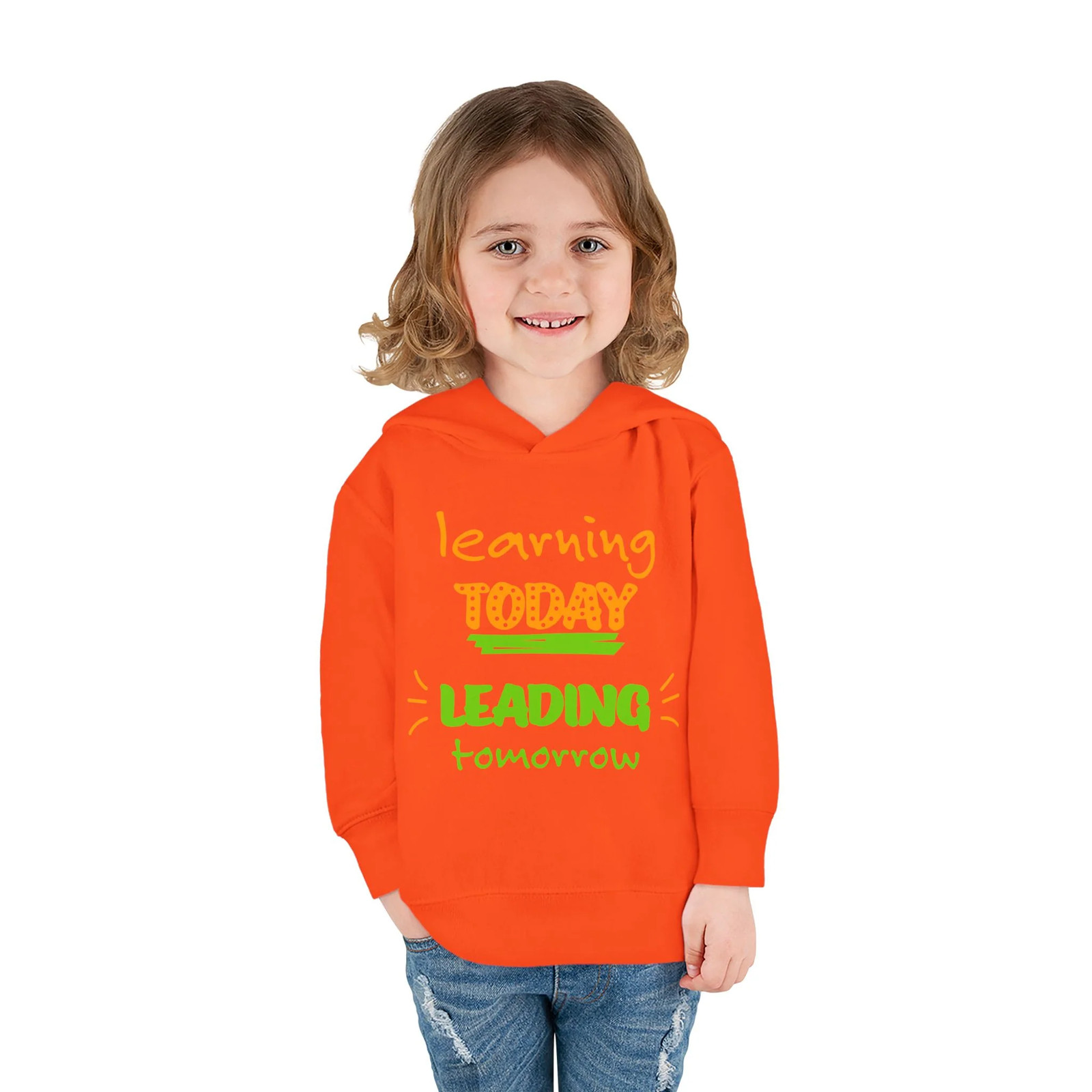 Learn Today Lead Tomorrow Toddler Hoodie gallery