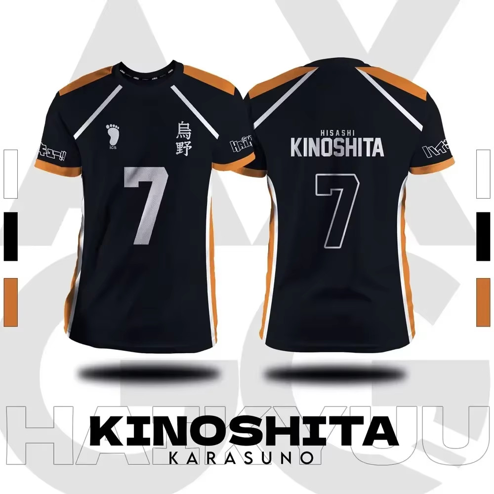 Haikyuu Team Fukurodani Hinata Volleyball Anime Cosplay Jersey Set gallery