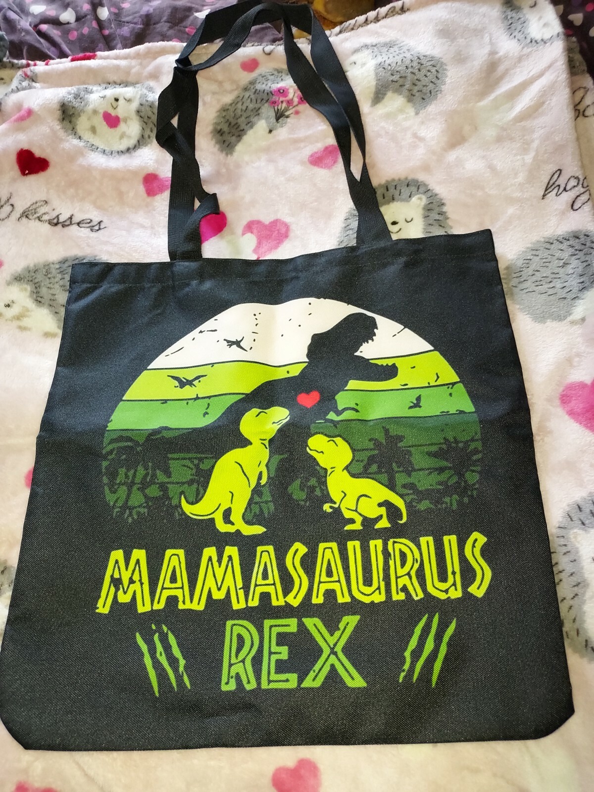Canvas tote Bag Mama Saurus Rex