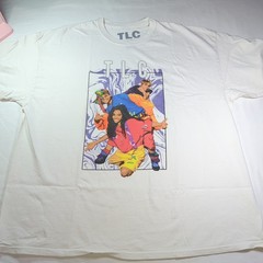 TLC Tboz Left Eye Chilli Unisex 1X Graphic Tshirt Y2K Music Official Oooooh Whit
