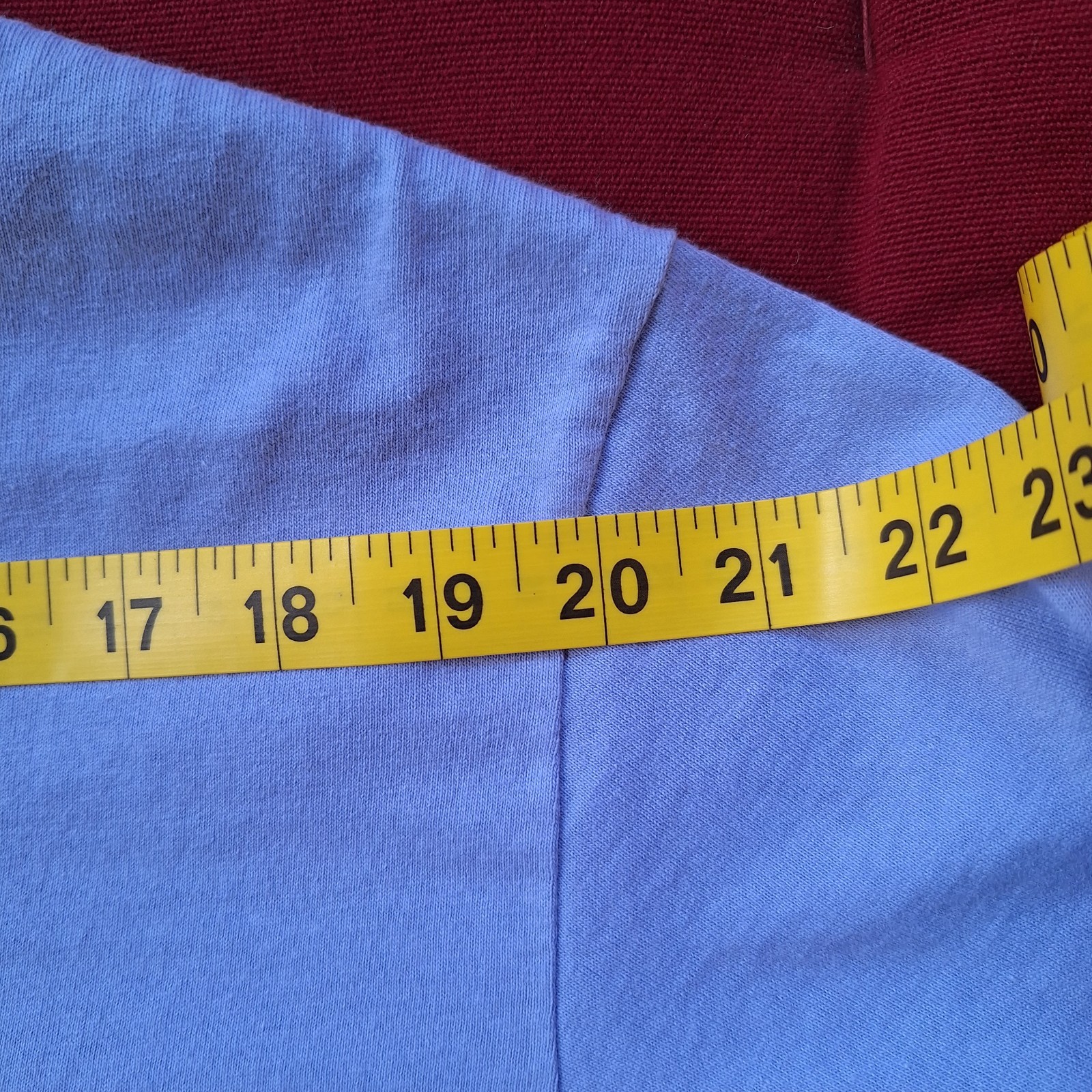 L Life Is Crap In The Grocery 100 Cotton T Shirt In Periwinkle gallery